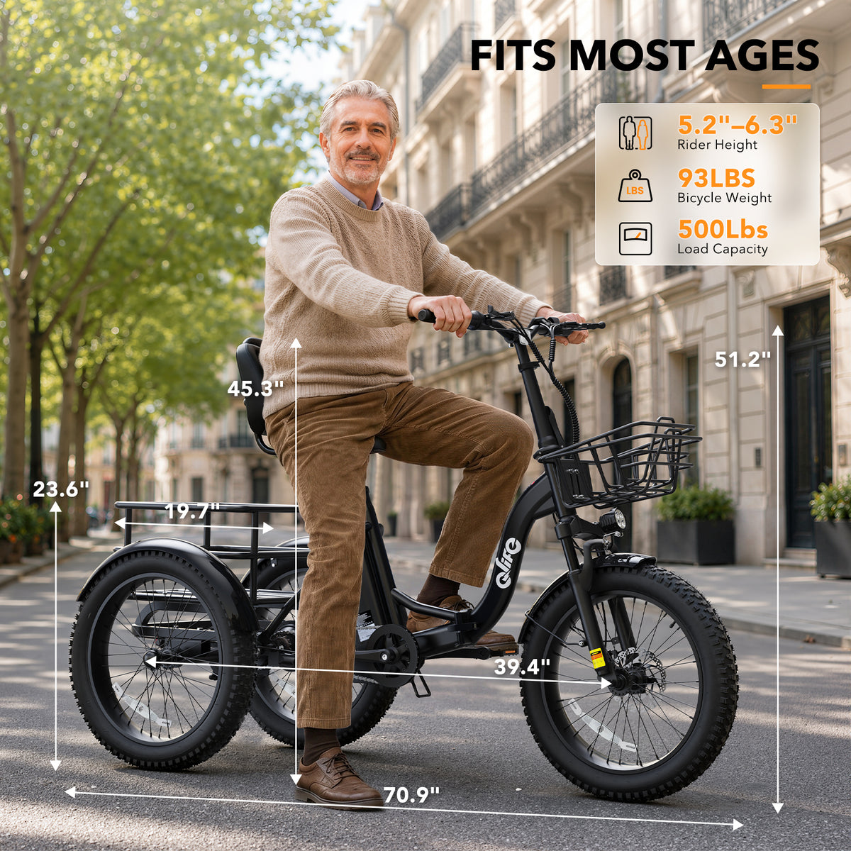 E-RIDE Triker Plus