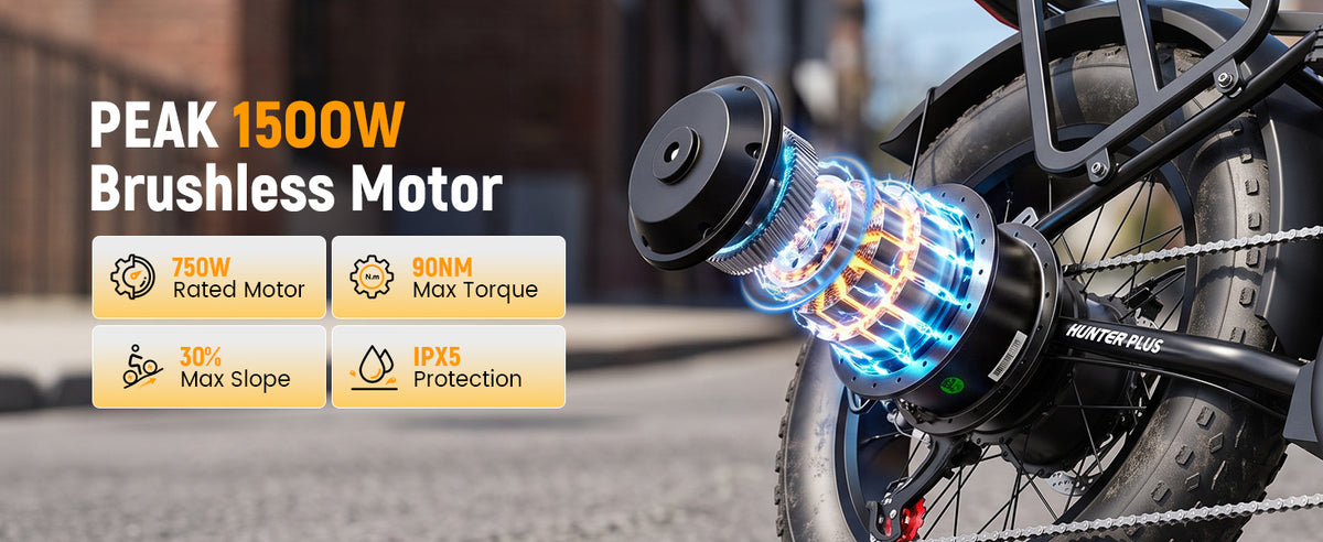 E-RIDE Hunter Plus