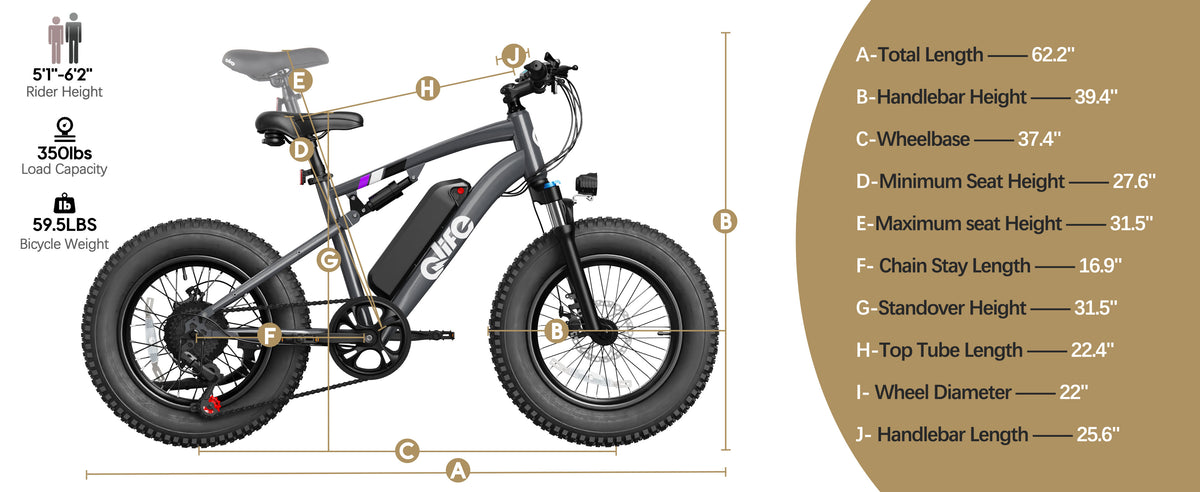 E-RIDE Racer Fat Tire 2.0